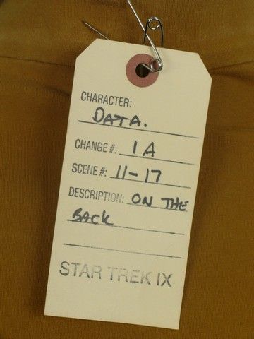Star Trek: Insurrection Data (Brent Spiner) Red Isolation Suit Hero & Stunt